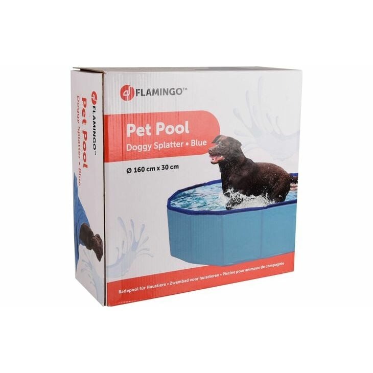 FLAMINGO SWIMMING POOL peldbaseins suņiem L 160x30 cm